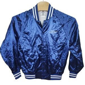 Augusta Tribecca Festival Satin Snap Button Jacket Medium M